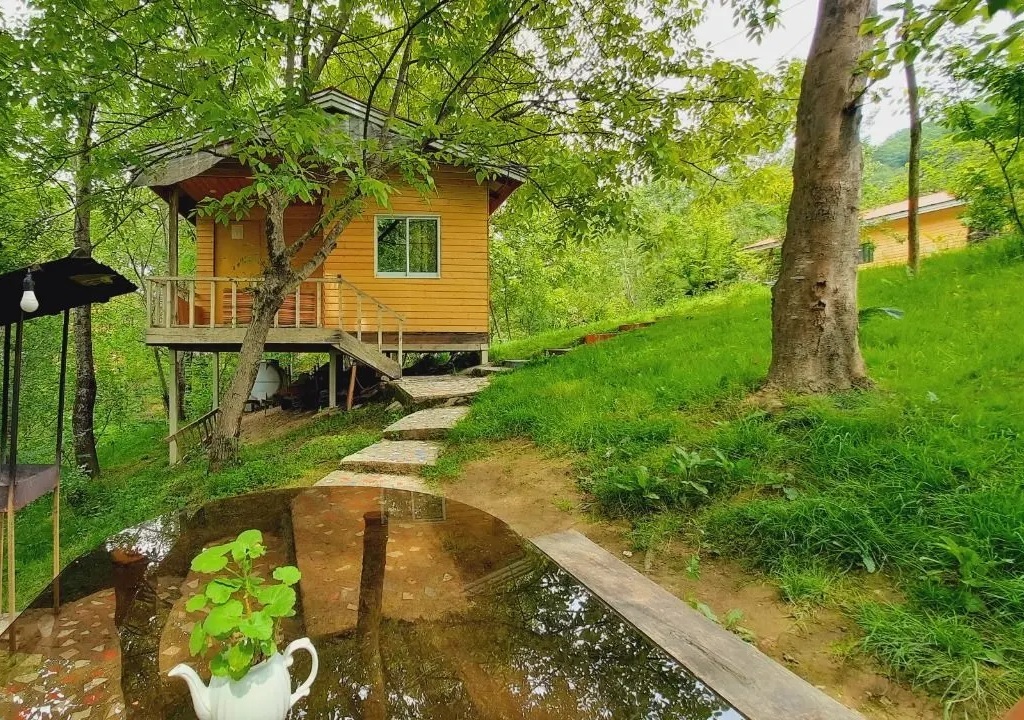 کلبه چوبی جنگلی 1 خواب سعدی 2